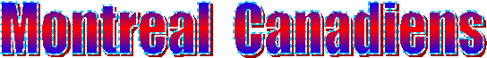 Montreal  Canadiens