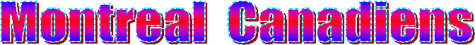 Montreal  Canadiens